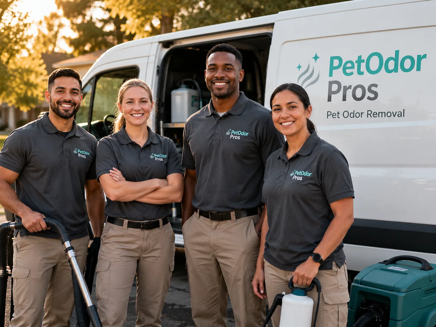 Pet Odor Removal team serving Prompton, PA